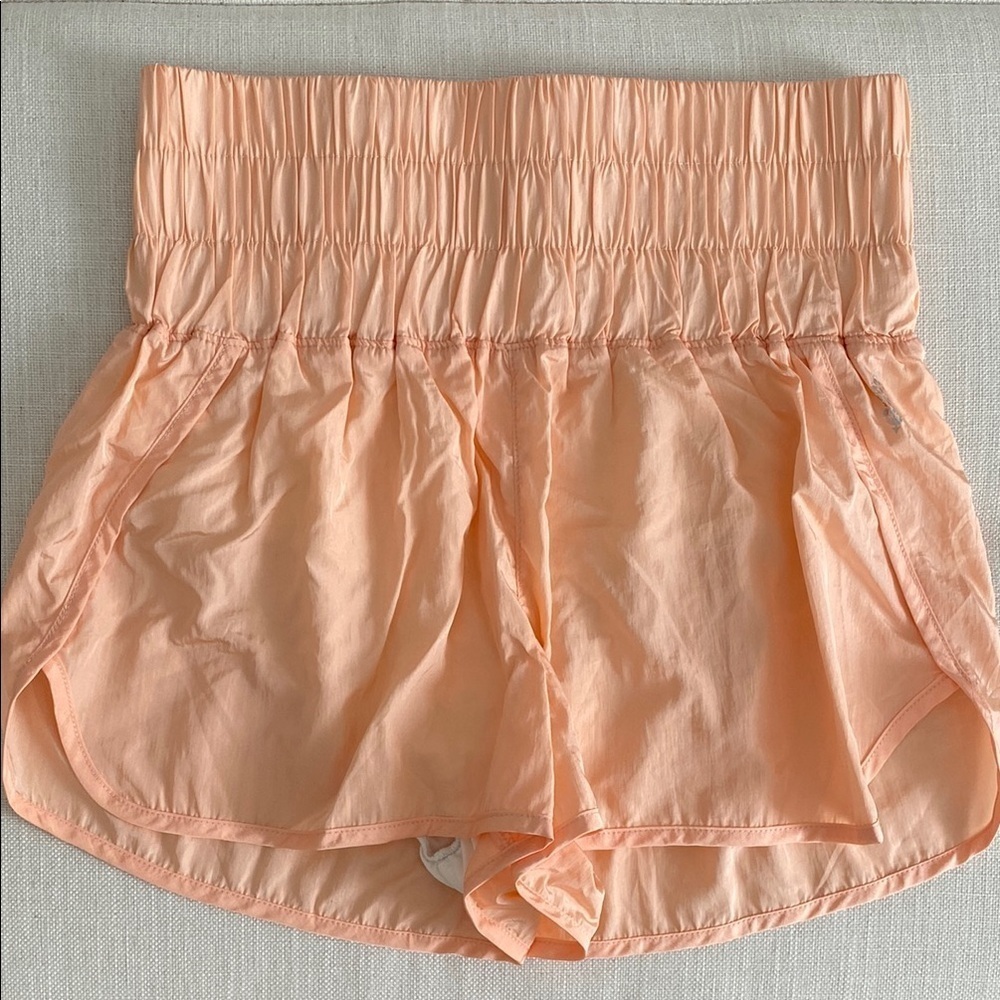 FP MOVEMENT Free People The Way Home High Rise Shorts Peace Medium
